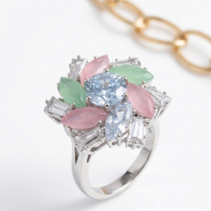 Elven Leaf Branch Adjustable Ring