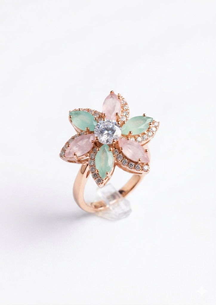 Fleur Royale Adjustable Statement Ring