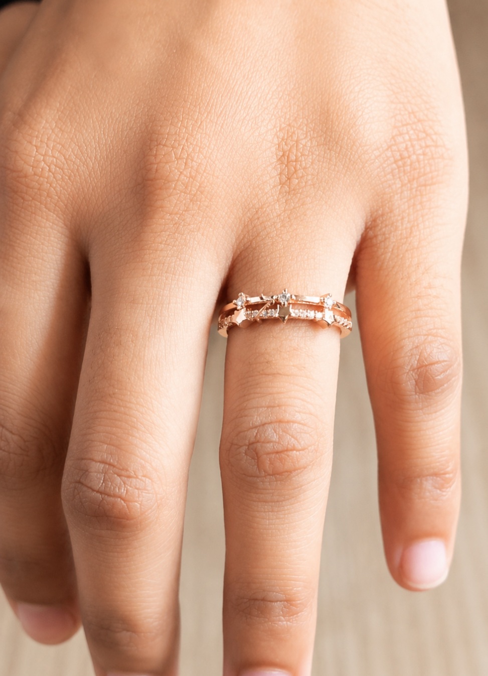 Celestial Starry Night Demi-Fine Ring - Image 2