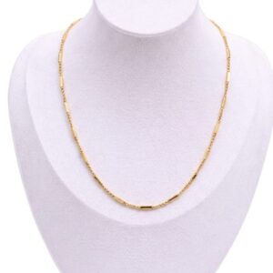 Classic Minimalist Barrel Link Chain (Demi-Fine)